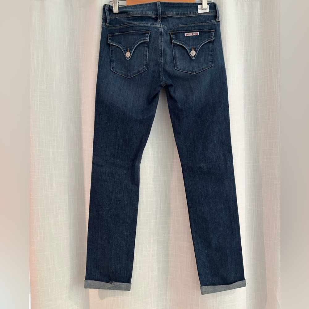 Hudson Jeans Women's Dark Blue Straight Jeans